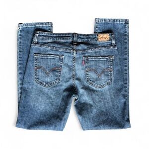 Levi’s The Original Jean Mid Rise Skinny Blue Medium Wash Jeans